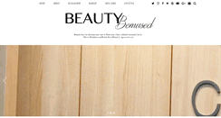 Desktop Screenshot of beautybemused.com