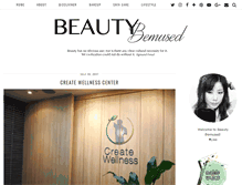 Tablet Screenshot of beautybemused.com